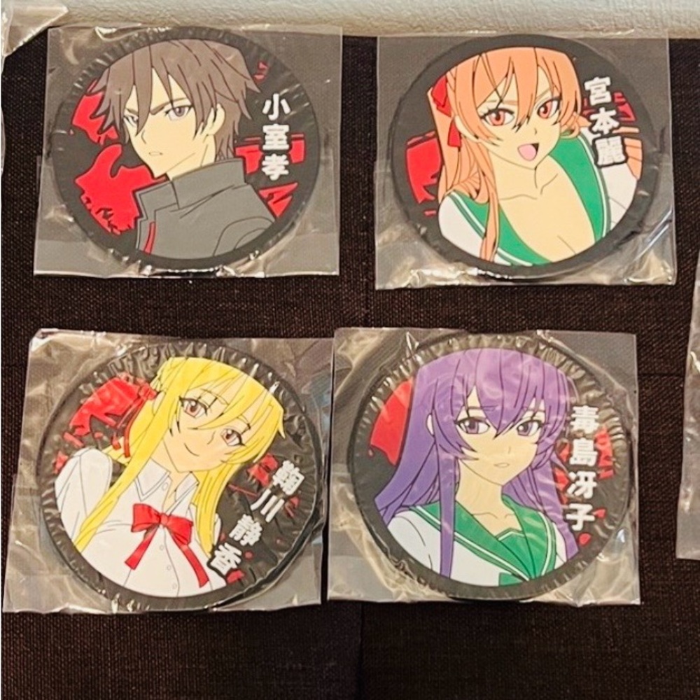 # 0496- Anime Character Coasters.